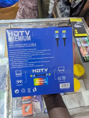 HDTV Premium High Speed 5m HDMI Cable Built for 4K Ultra HD