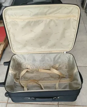 Japanese Black Dunlop Soft-Sided Cabin Suitcase.