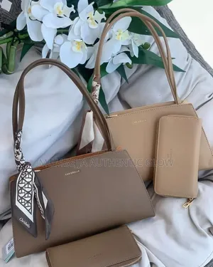 Maroon Chrisbella  2pc Handbag