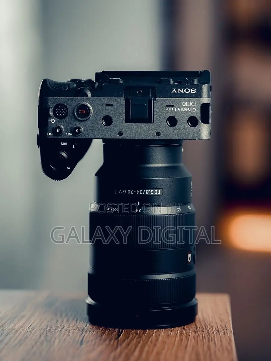 Sony FX30 Camera Hire Uganda | 4K Cinema Camera Rental for Video