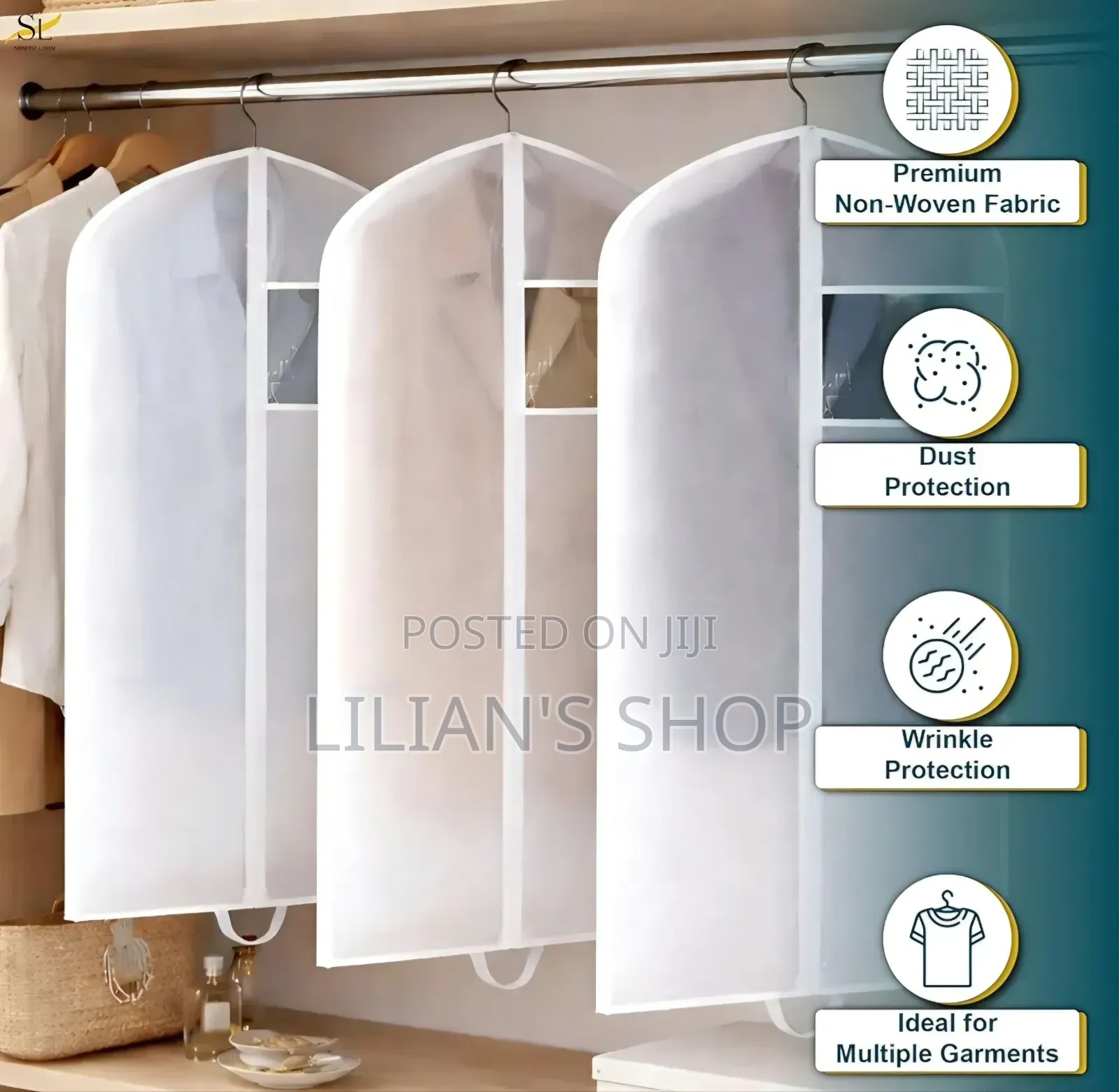 Hanging Clothing Protective Cover