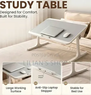 Laptop Table With USB Light