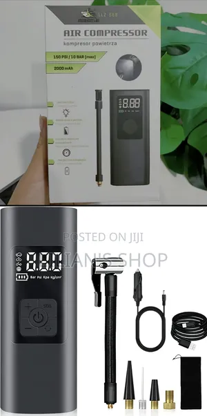 LLZ-668 Portable Cordless Air Compressor and Tyre Inflator