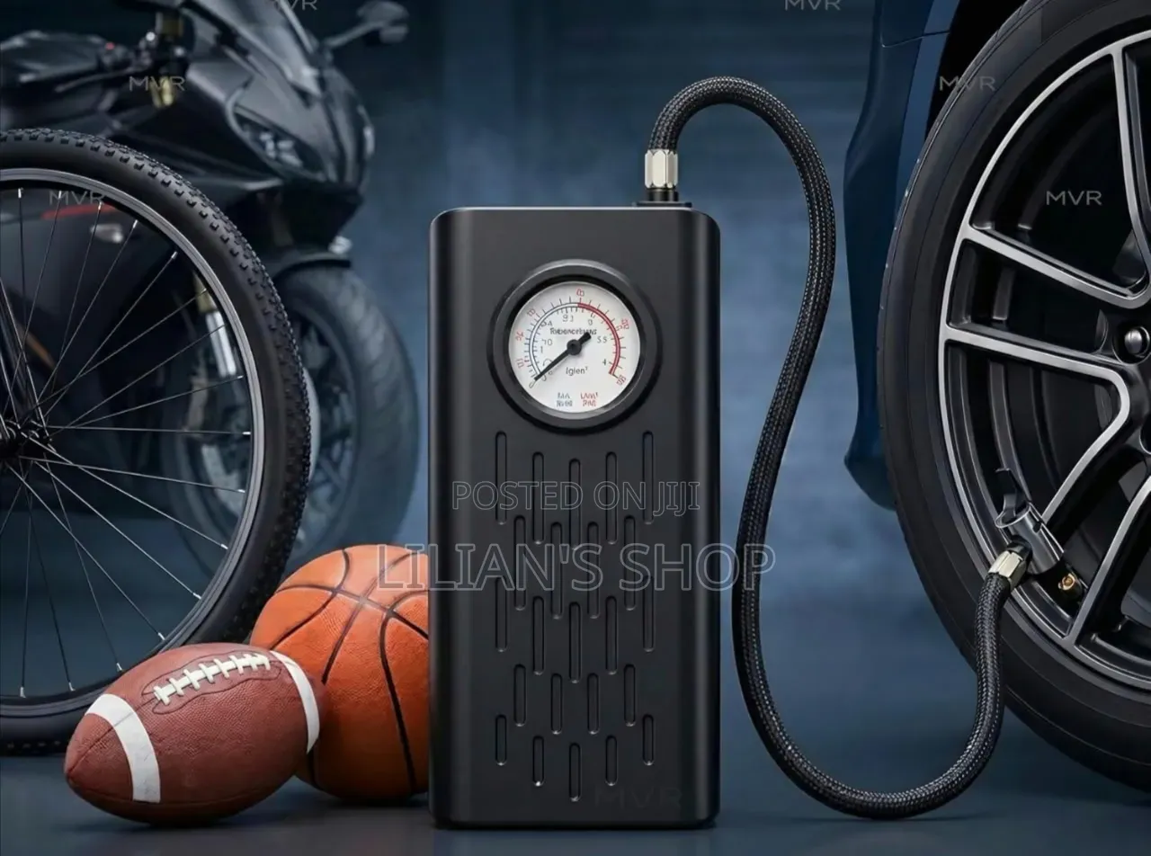 Cordless Air Pump for Car & Bike Tyres