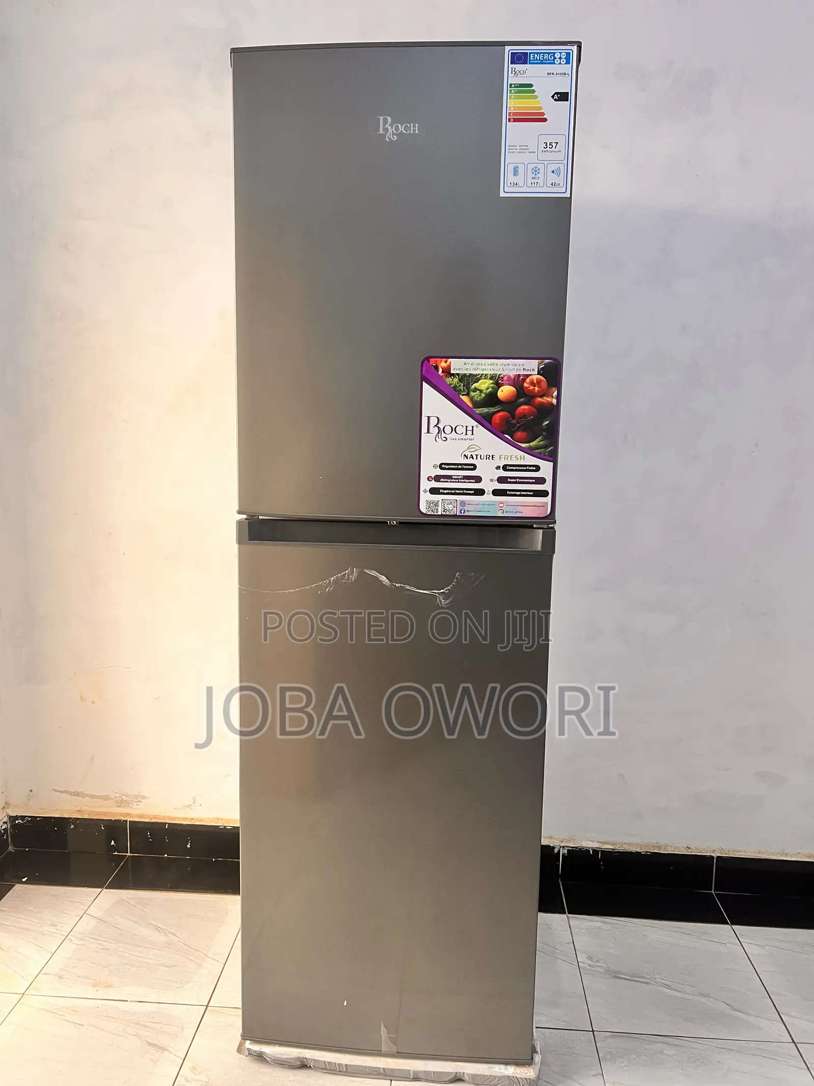 310L Roch Bottom Freezer Fridge