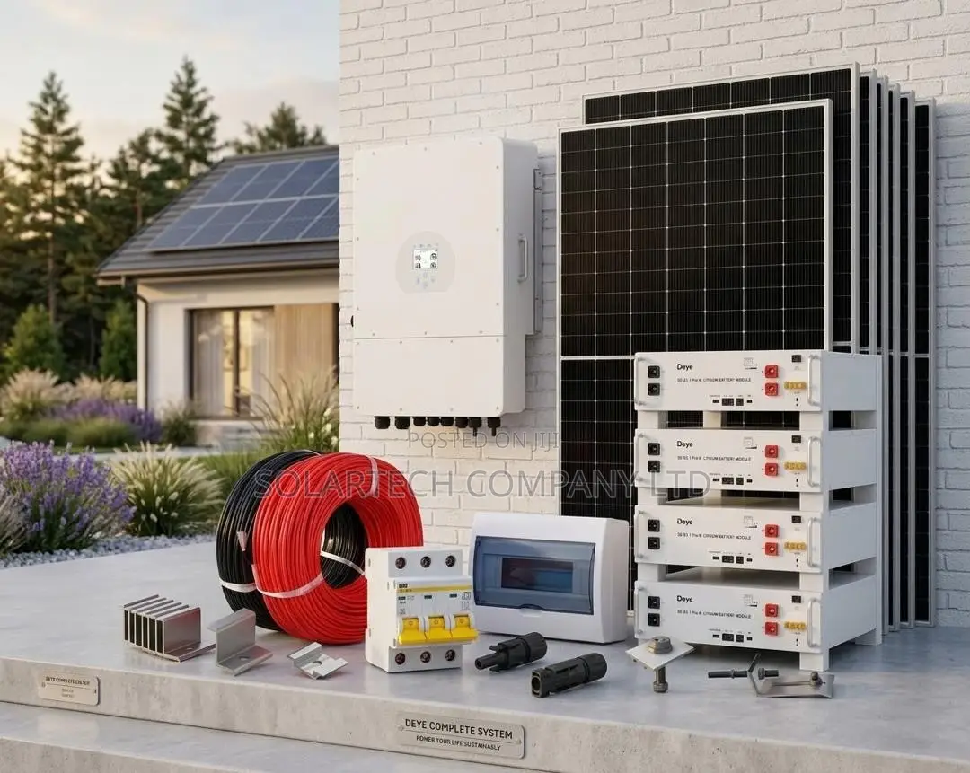 Next-Generation Solar Package – 8kw Inverter + 20kwh Lithium
