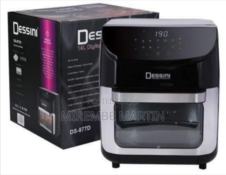 Dessini Dessini 1700W 14 Liter Air Fryer Oven With Touch Screen