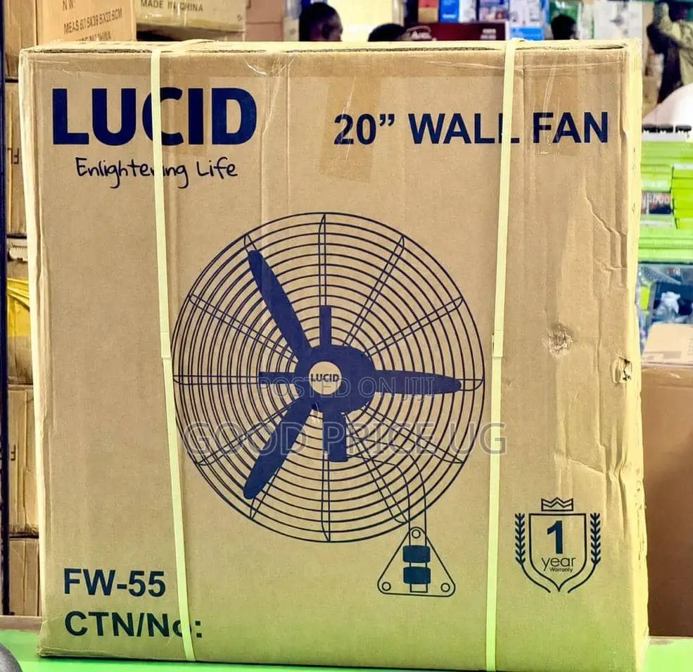 Lucid 20" Industrial Wall Fan, Model FW-55