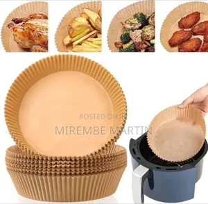 Round Air Fryer Disposable Paper Liners