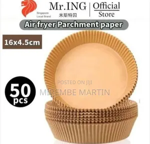 Round Air Fryer Disposable Paper Liners