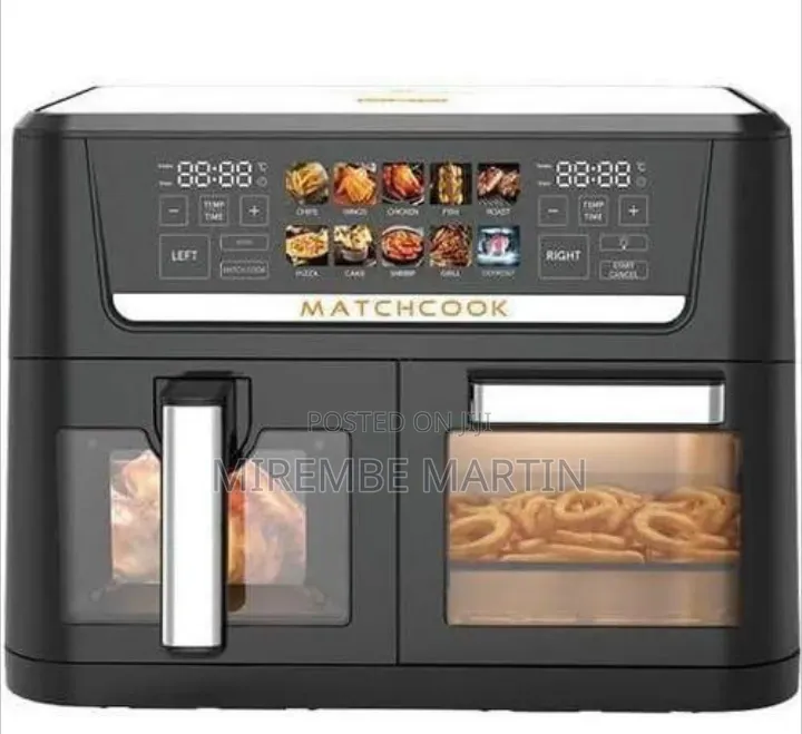 DSP Powerful 2-in-1 Dual-Basket Air Fryer Oven, 14L (Model KB2188)