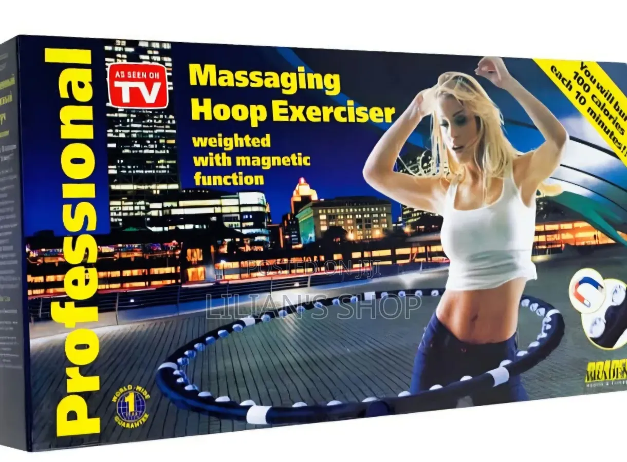 Acu-Hoop Pro Massaging Magnetic Hoop Exerciser