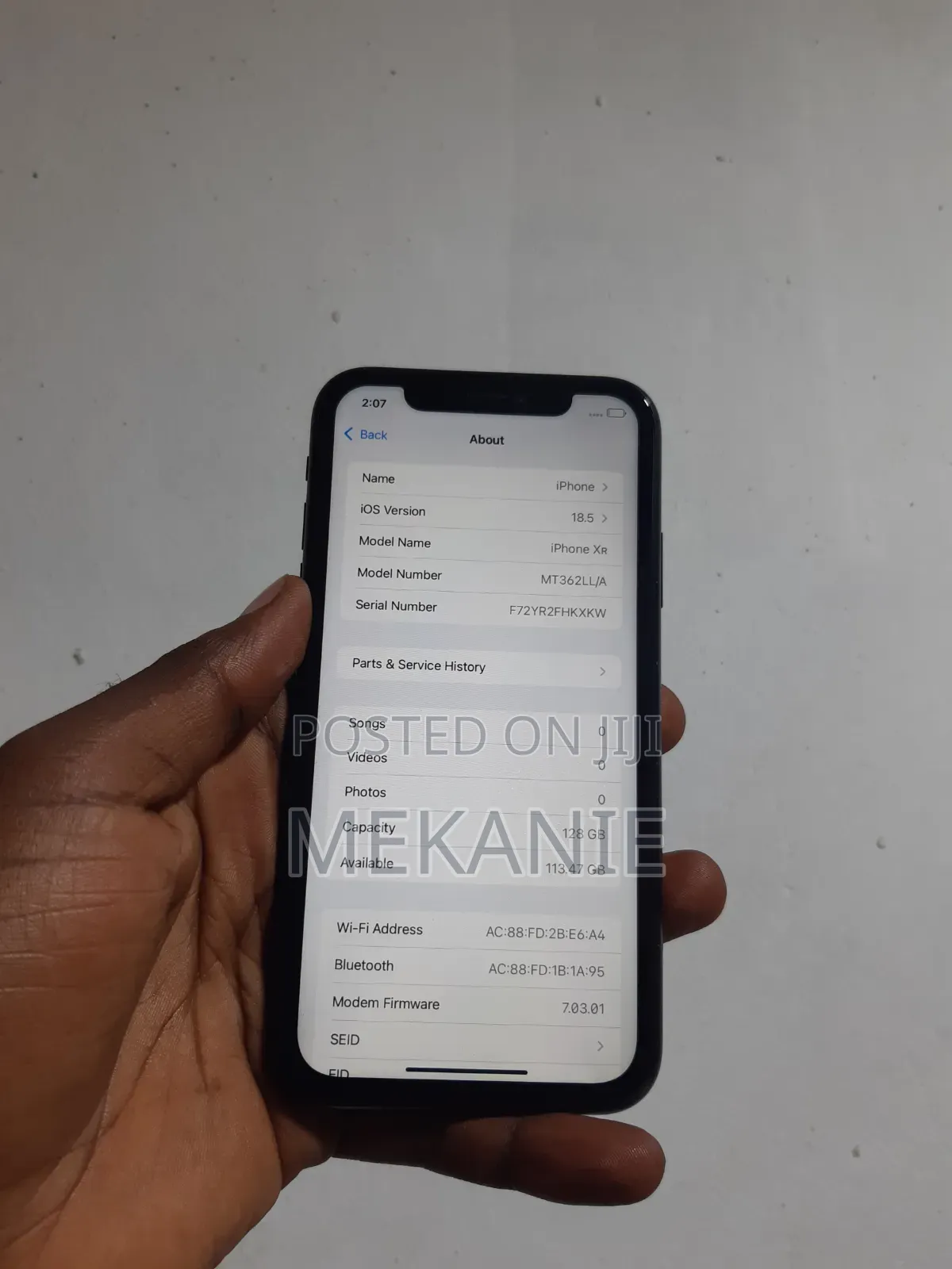 Apple iPhone XR 128 GB Black