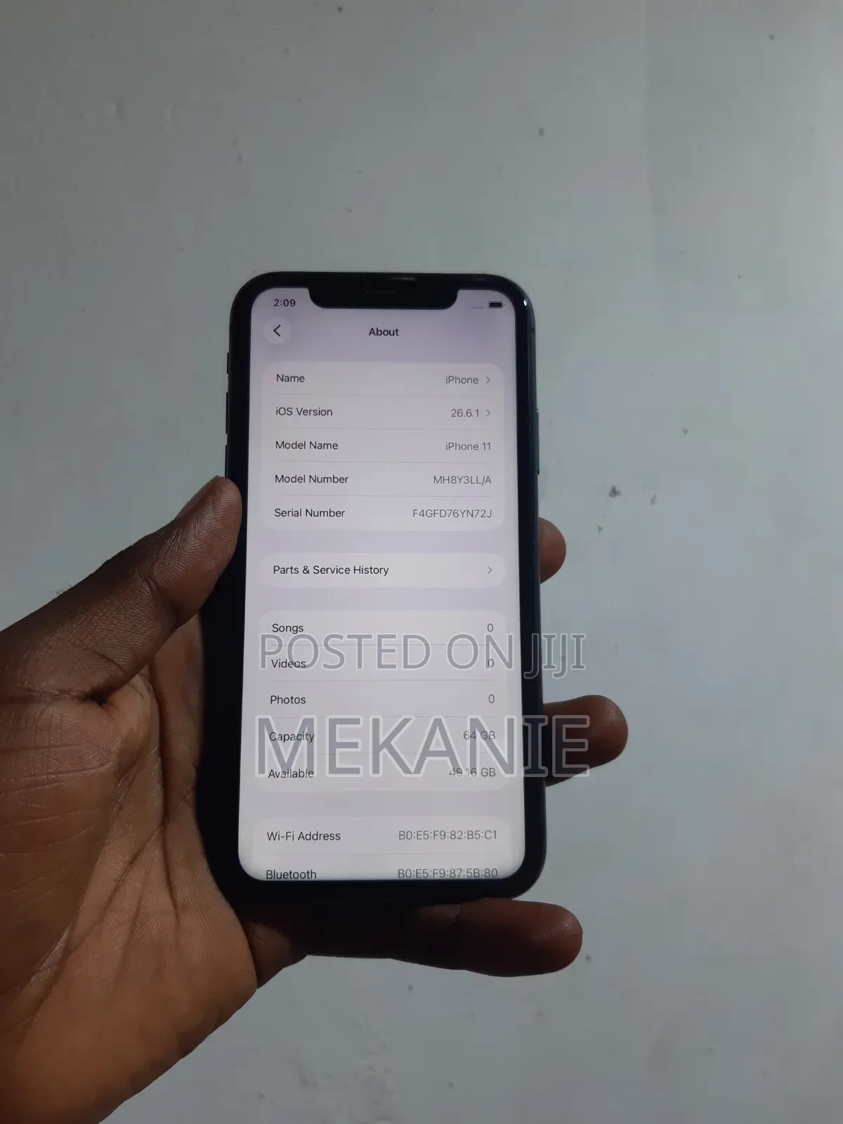 Apple iPhone 11 64 GB Black