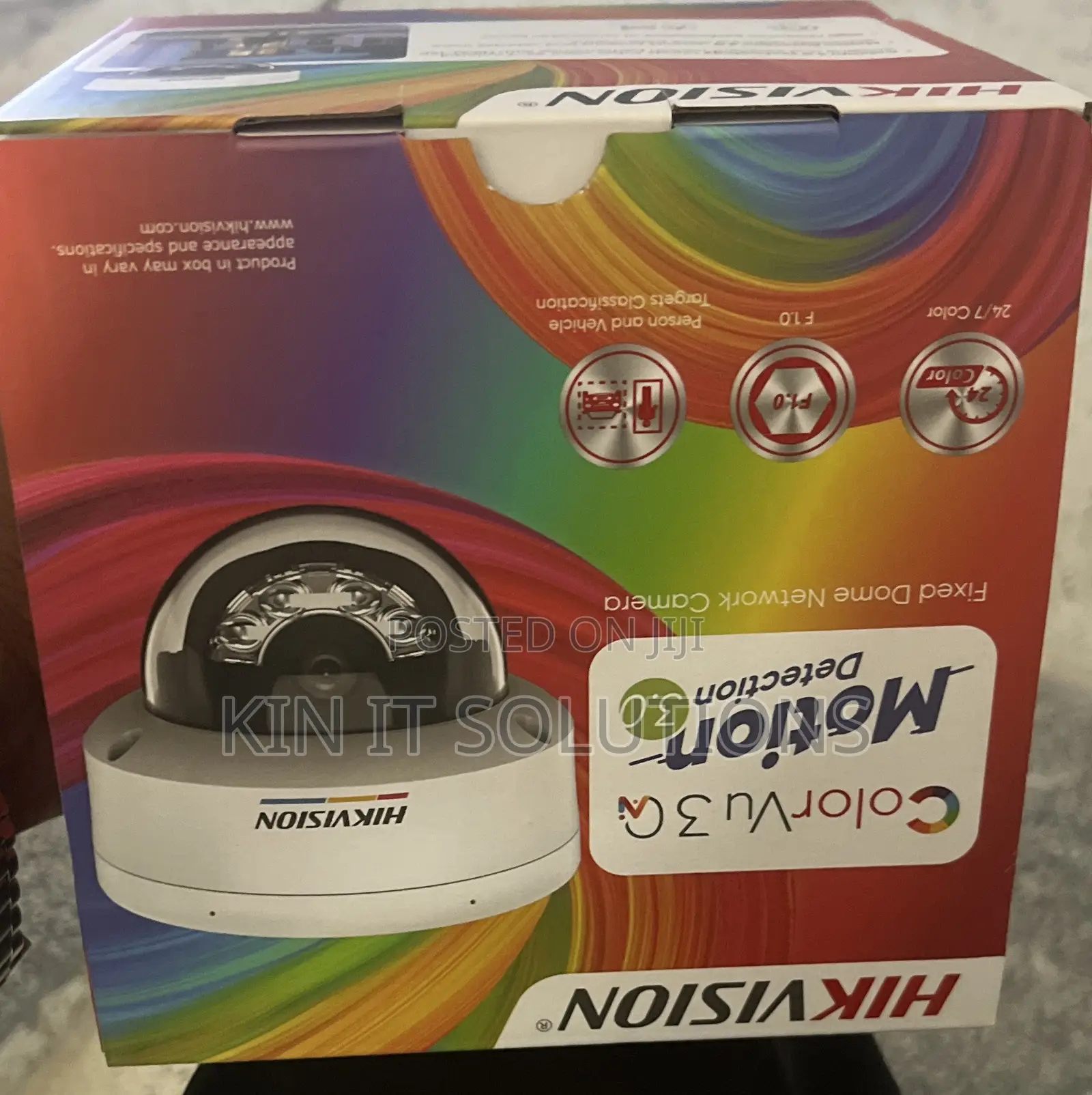 IP Motion Detection Camera ColorVu .2mp.