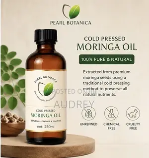 Moringa Oleifera Oil Moringa Oil 100% Pure Cold-Pressed Oil