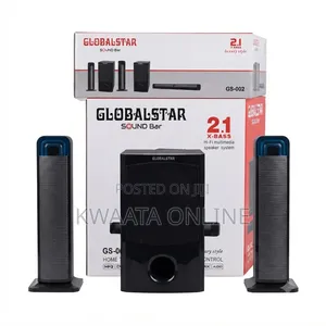 Globalstar Soundbar GS-002 | 2.1CH, Bluetooth, USB, FM, HDMI, Remote