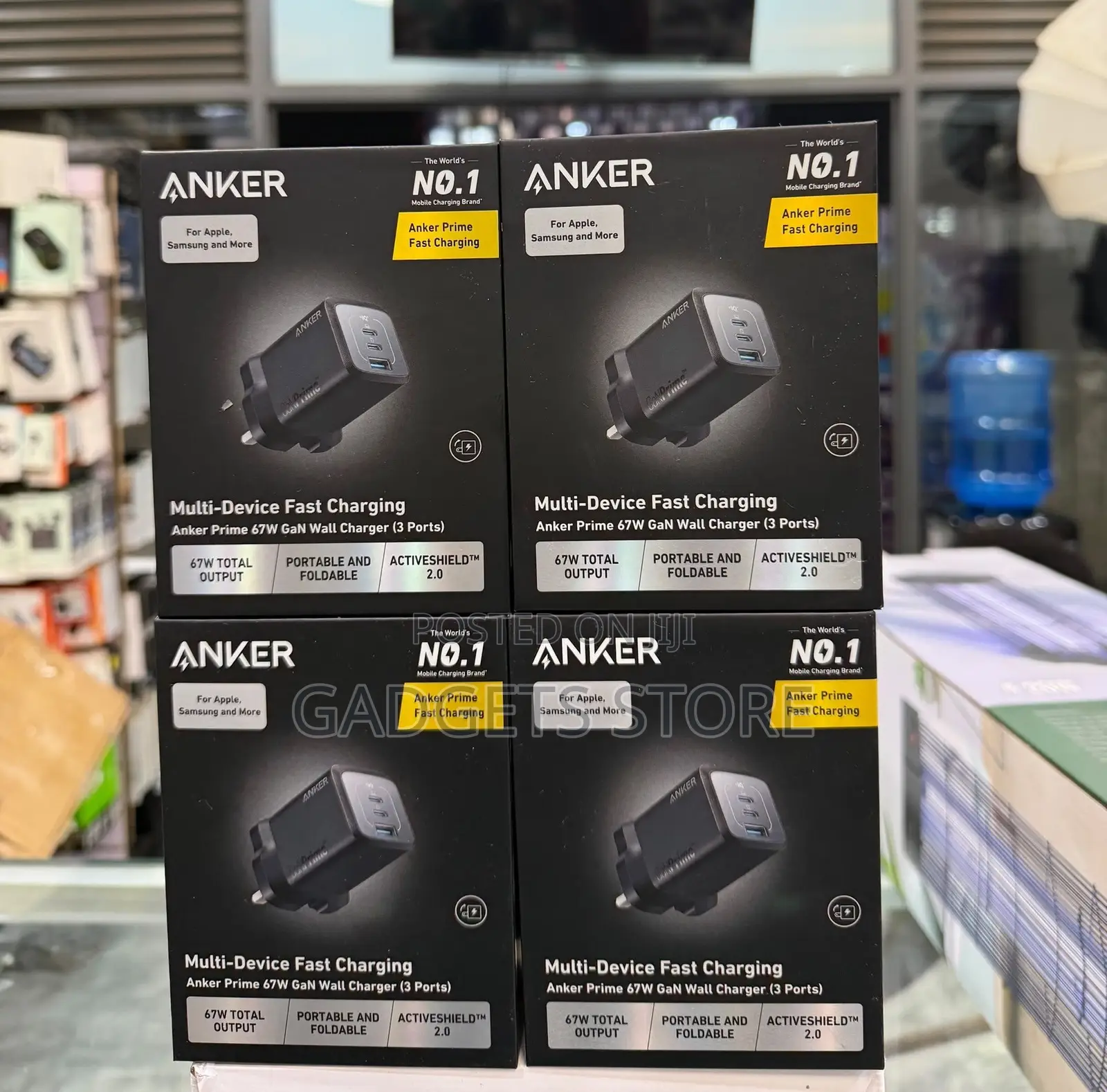 Anker Prime 67W GaN Wall Charger (3 Ports),