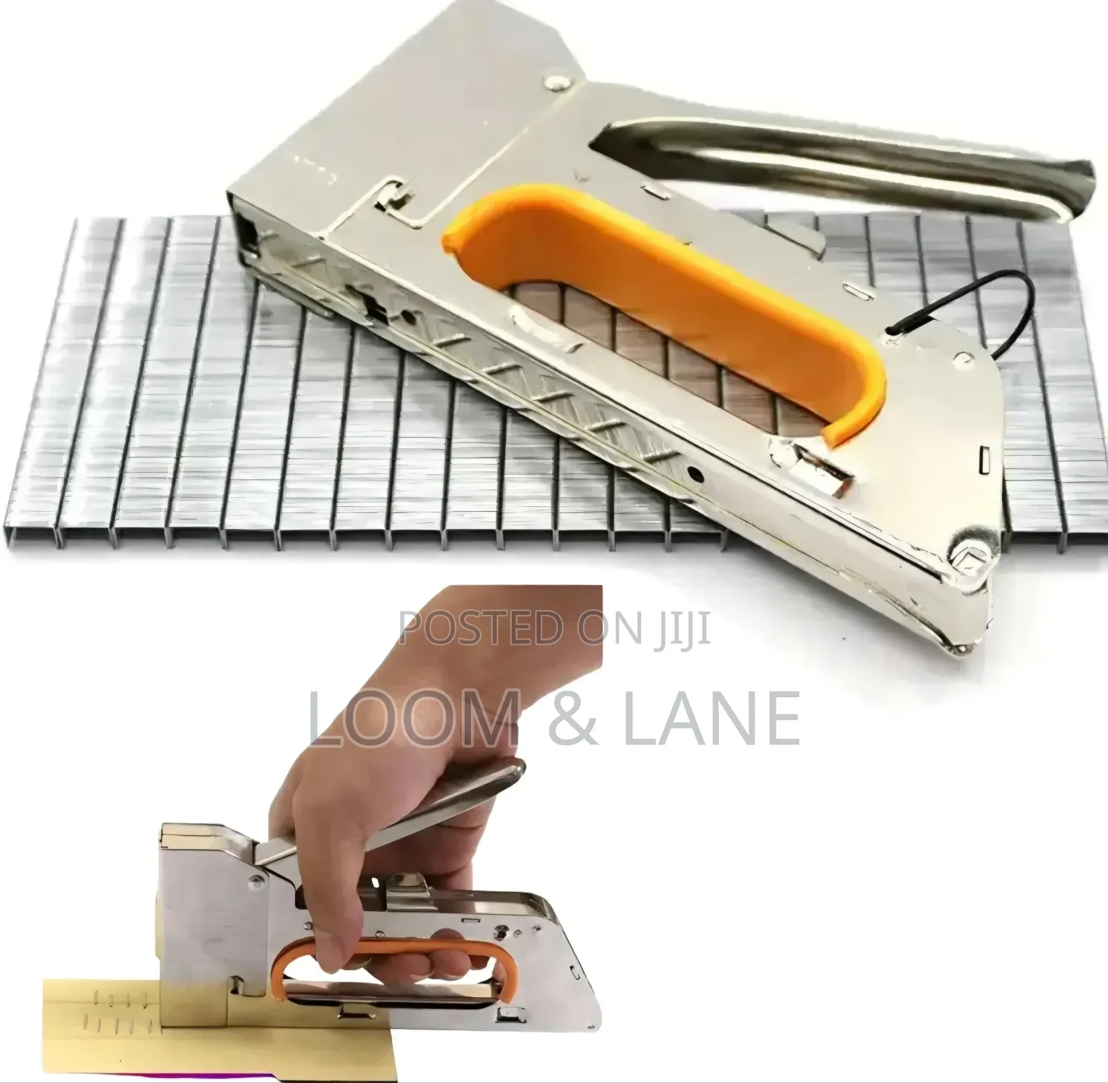 Heavy-Duty Manual Staple Gun Tacker