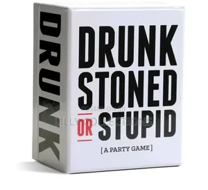 Drunk Stoned or Stupid Game Cards