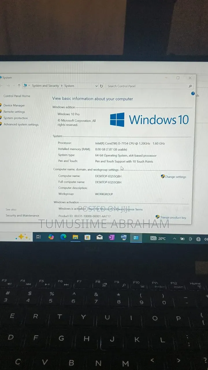 Laptop Dell XPS 13 (9365) 8GB Intel Core i5 SSD 256GB