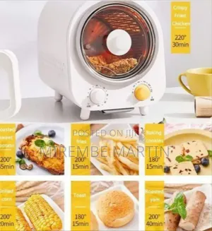 Compact Countertop Rotary Air Fryer / Roaster