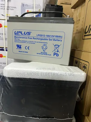 UPLUS 100ah/12volts Gel Battery Maintenance Free