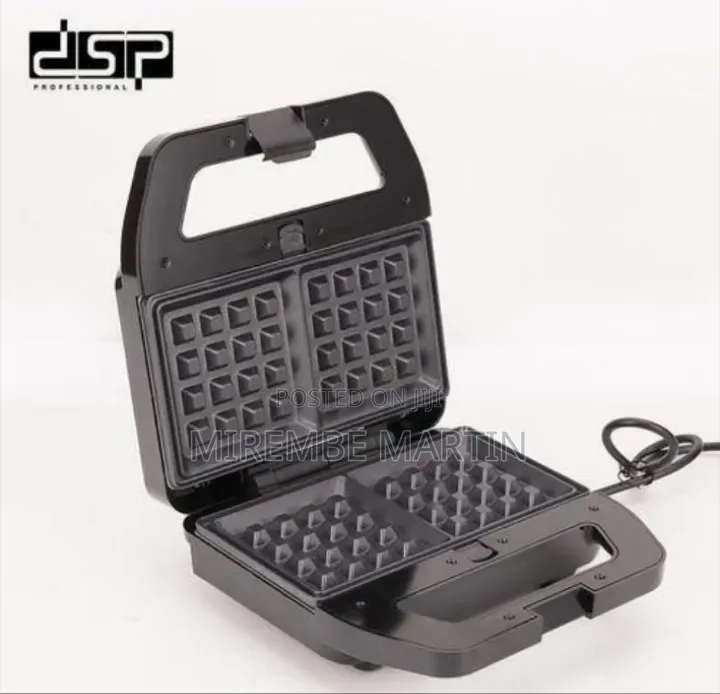 DSP Multi-Functional Waffle Maker With Interchangeable Plates