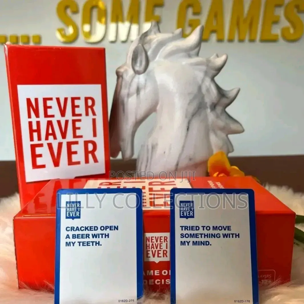 Never Have I Ever Game Cards