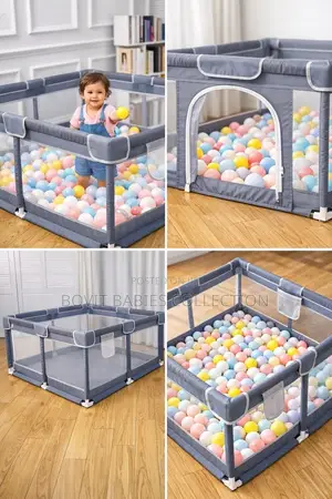 Kids Play Fence With Balls