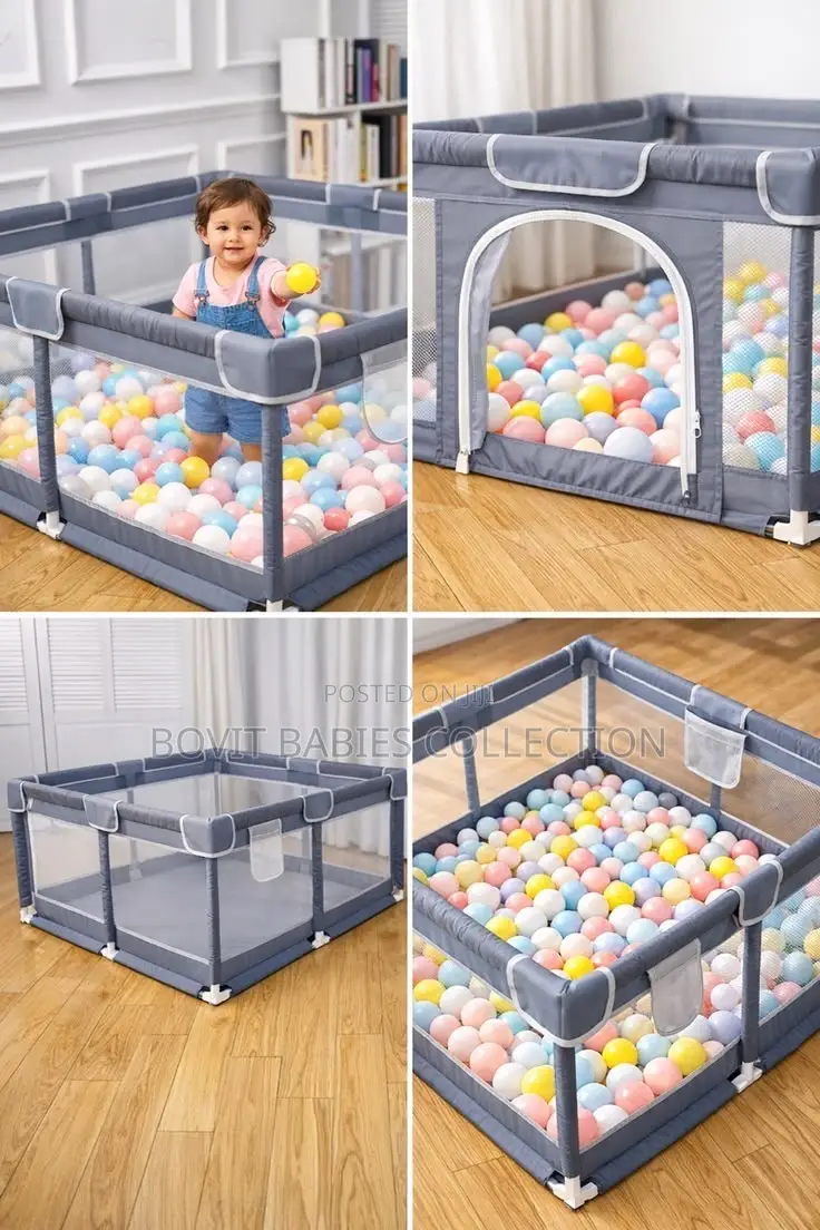 Kids Play Fence With Balls