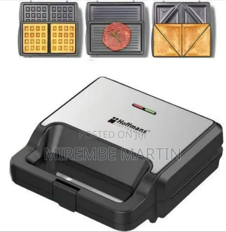 Hoffmans Multi-Functional 3-in-1 Electric Sandwich Maker