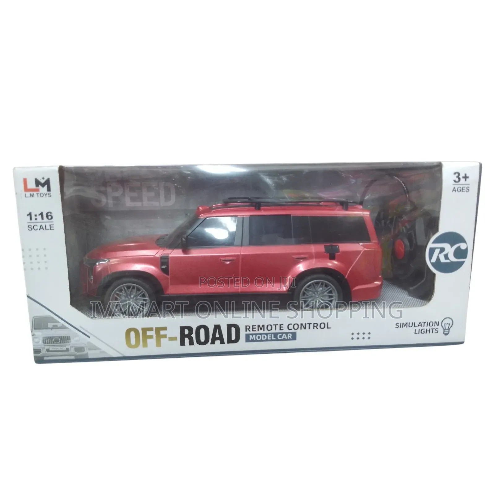Land Rover Defender-Style Remote Control Off-Road SUV Car Toy for Kids