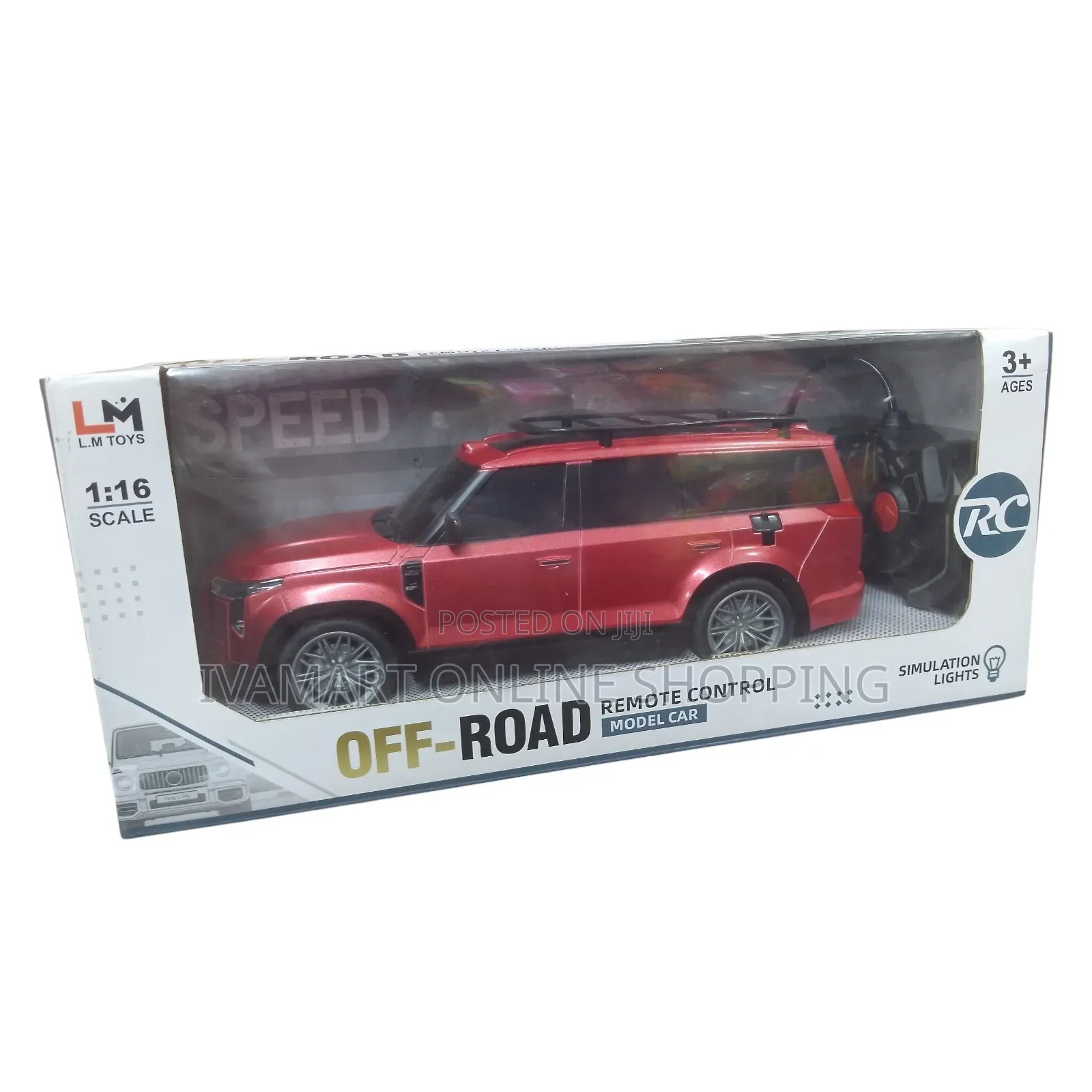 Land Rover Defender-Style Remote Control Off-Road SUV Car Toy for Kids
