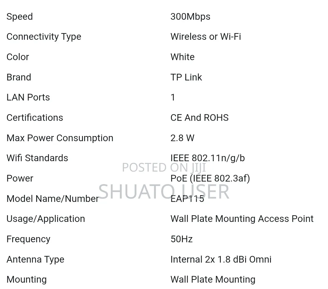 TP-Link N300 Wireless N Wall-Plate