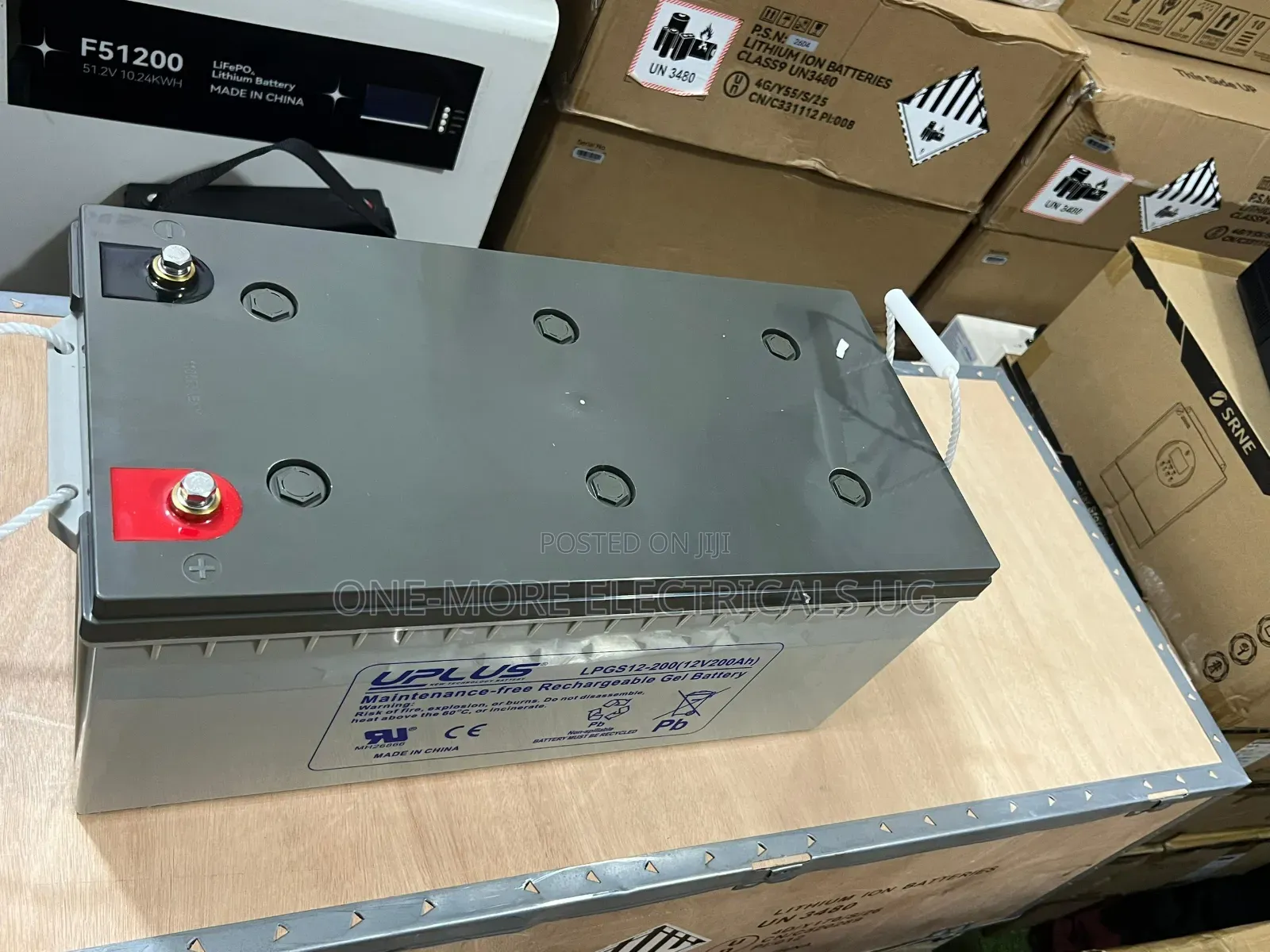 High Performance Gel Battery 200ah/12volts Maintenance Free