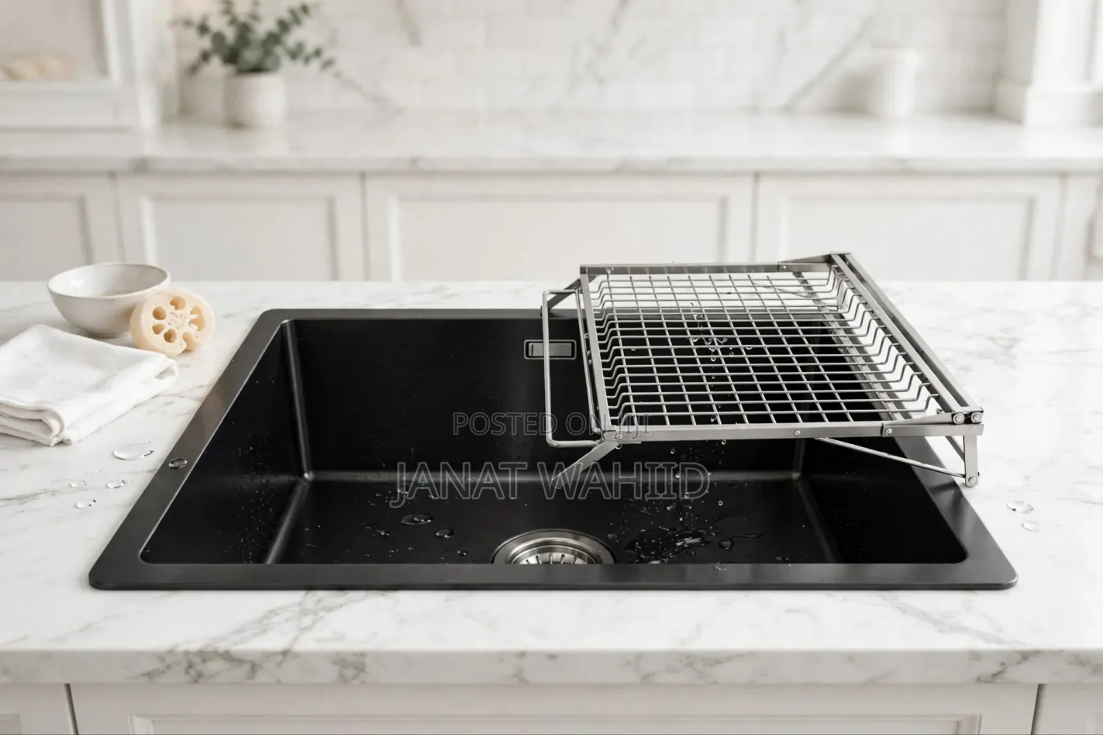 Black Nano Kitchen Sink