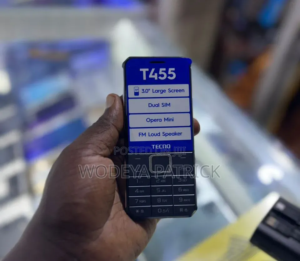 New Tecno T455 Black