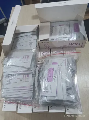 Boxes of 100 HCG Pregnancy Test Strips