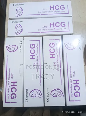 Boxes of 100 HCG Pregnancy Test Strips