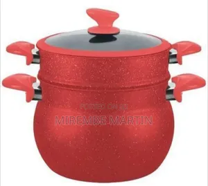 Two-Tier Non-Stick Steamer and Cooking Pot Set