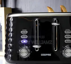 Geepas 4 Slice Bread Toaster 1600W