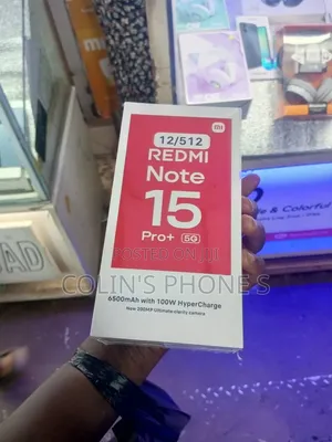 New Xiaomi Redmi Note 15 Pro+ 512 GB Black