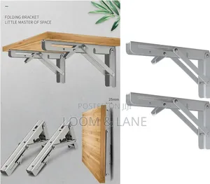18" Heavy-Duty Folding Shelf Brackets