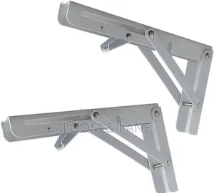 18" Heavy-Duty Folding Shelf Brackets