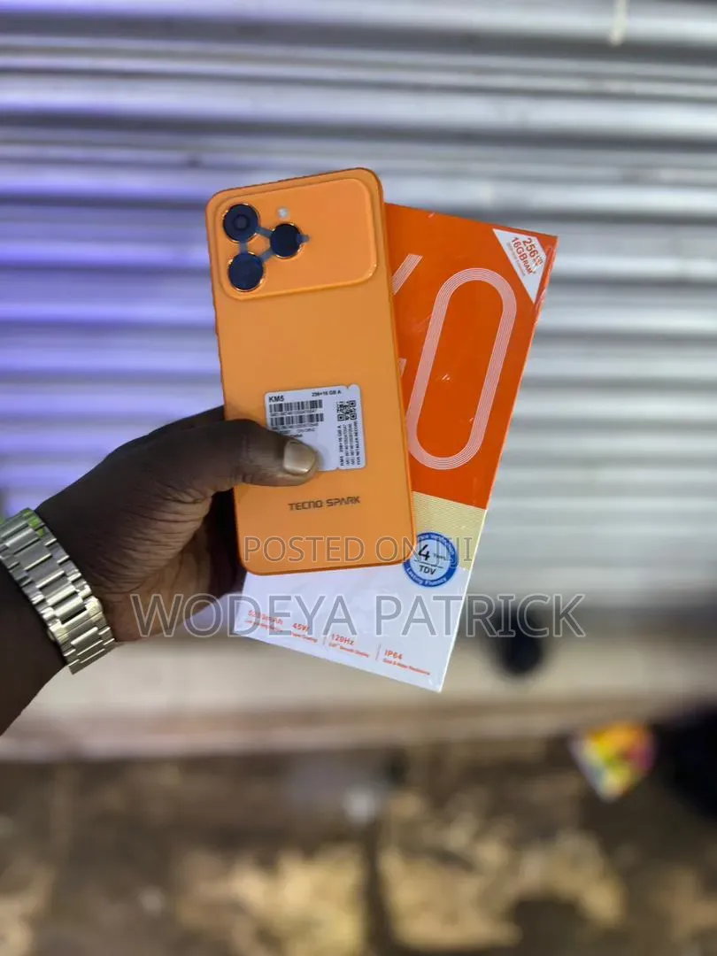 New Tecno Spark 40 256 GB Orange