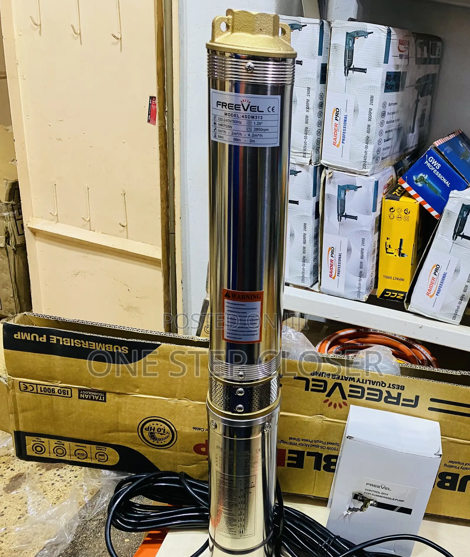 84 Meters Water Pump / 84meters 275 Feet Submasible Water Pump