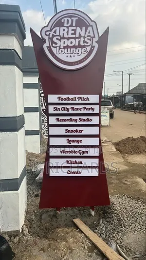 Road 3D and Metal Signage