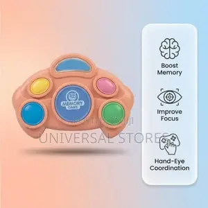 Sty Kids Memory Game Toy Fun Interactive Light Up Buttons