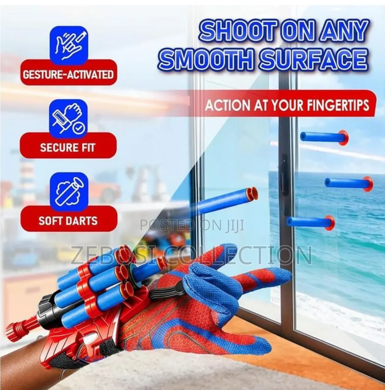 STY Children Spiderman Launch Toy